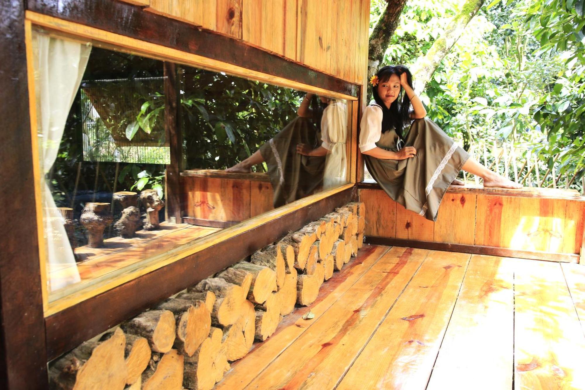 Homestay Vuon Trai Cay Nhiet Doi Vo Uu Garden Bao Loc Exterior photo
