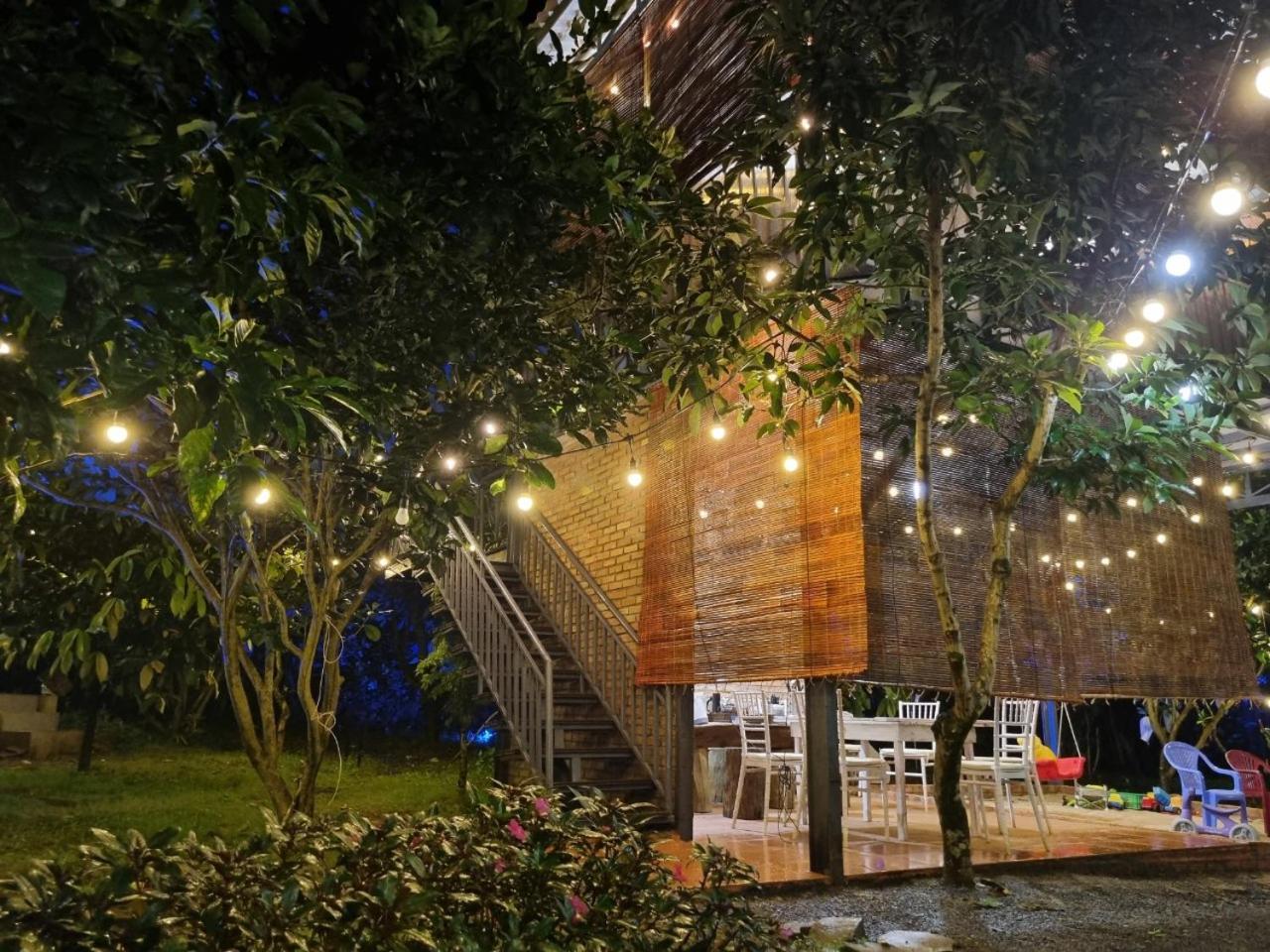 Homestay Vuon Trai Cay Nhiet Doi Vo Uu Garden Bao Loc Exterior photo